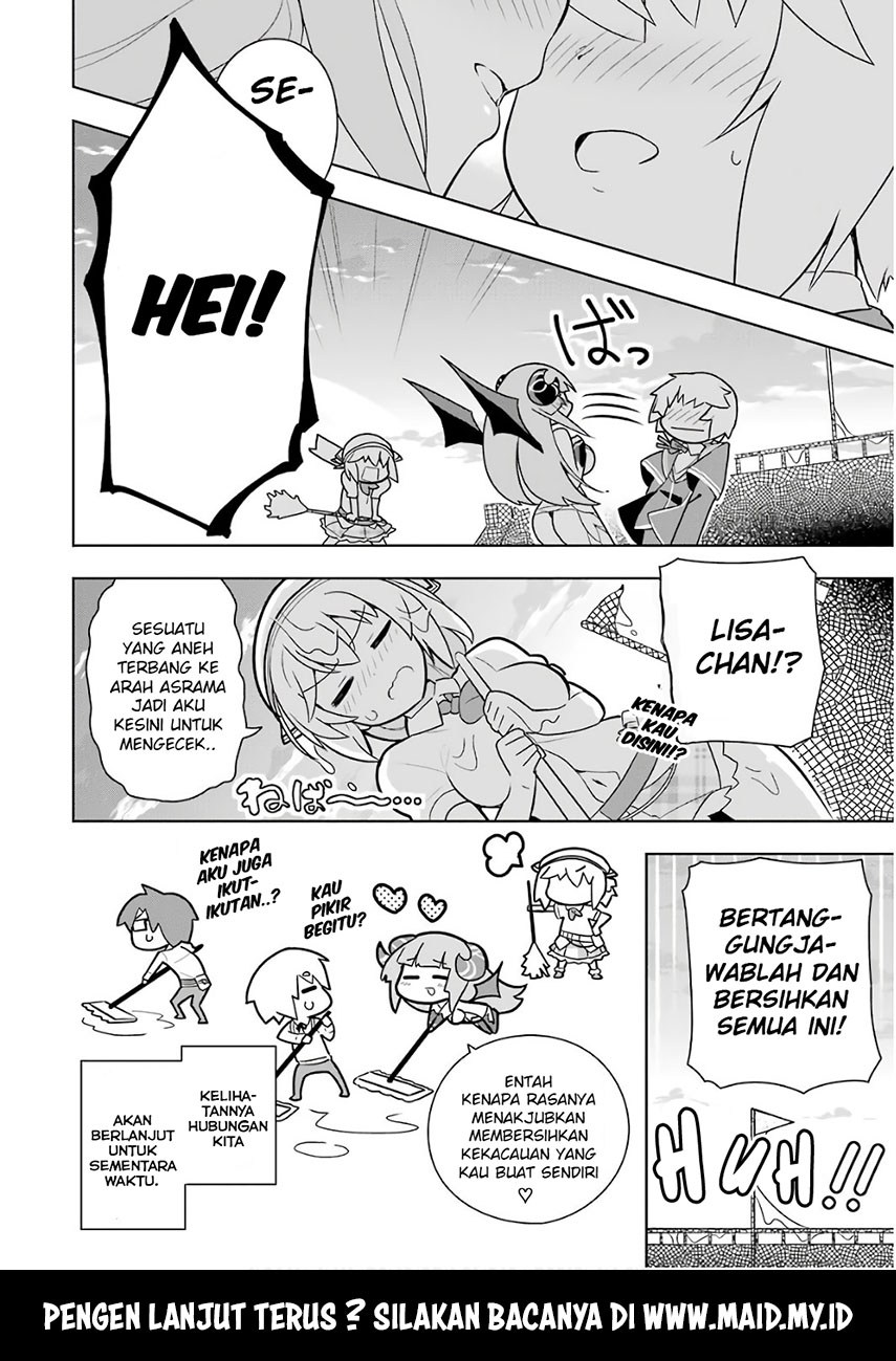 Wakamono no Kuro Mahou Hanare ga Shinkoku desu ga, Shuushoku shite Mitara Taiguu Iishi, Shachou mo Tsukaima mo Kawaikute Saikou desu Chapter 02 Gambar 36